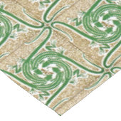 Viktorianische Ära Art Nouveau Four Lizards Patter Tischdecke (Schrägansicht)