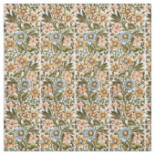 Viktorianische Ära-Blume-Muster drucken Stoff (Muster)