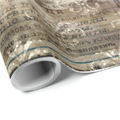 Viktorianische Ära Geschenkpapier (Rolleneckpunkt)