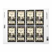 Viktorianische Ära Jugendstil Frau Ex-Libris Vorla (Vorne)