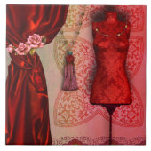 Viktorianische Arabeske, OPHELIA - Gothique Fliese (Vorderseite)