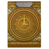 Viktorianische Barockuhr Klemmbrett (Vorderseite)