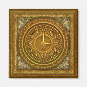 Viktorianische Barockuhr Magnet (Vorne)