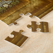 Viktorianische Barockuhr Puzzle (Seite)