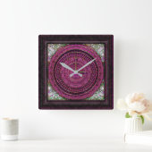 Viktorianische Barockuhr Quadratische Wanduhr (Zuhause)