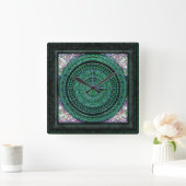 Viktorianische Barockuhr Quadratische Wanduhr (Zuhause)