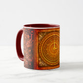 Viktorianische Barockuhr Tasse (Vorderseite Links)