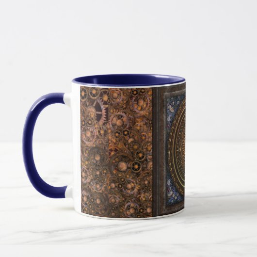 Viktorianische Barockuhr Tasse (Links)