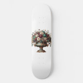 Viktorianische Bavaria-Blumenvase Skateboard (Vorderseite)