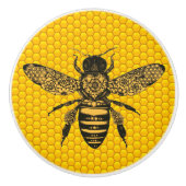 Viktorianische Biene Keramikknauf (Vorderseite)