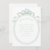 Viktorianische Bilderbuchbücher für antike Multifu Begleitkarte (Vorne/Hinten)