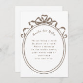 Viktorianische Bilderbuchbücher für antike Multifu Begleitkarte (Vorne/Hinten)