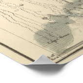 Viktorianische bildliche Darstellung von Flüssen u Poster (Ecke)