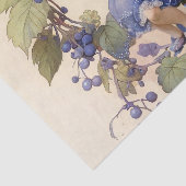 Viktorianische "Blueberry Fairy" im Grüngarten Seidenpapier (Ausschnitt)