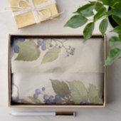 Viktorianische "Blueberry Fairy" im Grüngarten Seidenpapier (Geschenk)