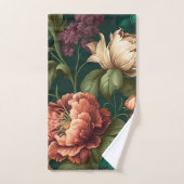 Viktorianische Blume Badetuch Set (Handtuch)