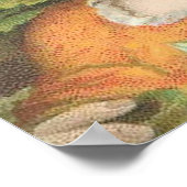 Viktorianische Blume Kind 2 Poster (Ecke)