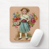 Viktorianische Blume Mousepad (Mit Mouse)