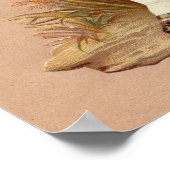 Viktorianische Blume Poster (Ecke)