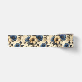 Viktorianische Blumen Geschenktasche Satinband