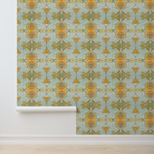 Viktorianische Blumen Kunst der alten Botanik Tapete