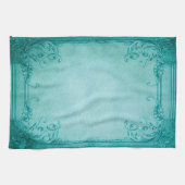 Viktorianische blumengeschmückte Rose Blume und Sc Geschirrtuch (Horizontal)