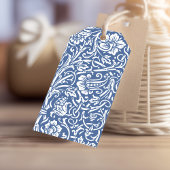 Viktorianische Blumenhochzeit Vielen Dank Geschenkanhänger