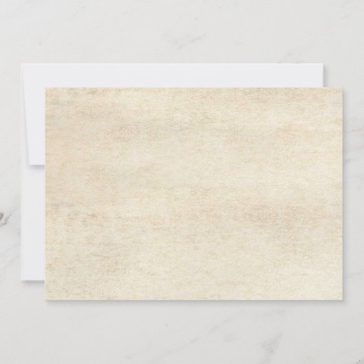 Viktorianische Blumenrahmen Kinderdusche Einladung (Rückseite)