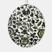 Viktorianische Blumenziermuster Keramik Ornament (Links)