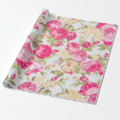 Viktorianische blutende Rose Geschenkpapier (Ungerollt)