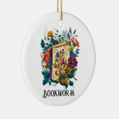 Viktorianische Bookworm-Gestaltung Keramik Ornament (Rechts)