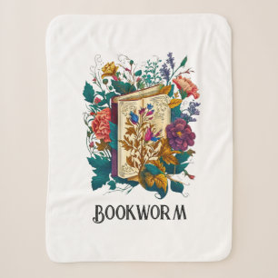 Viktorianische Bookworm-Gestaltung Sherpadecke