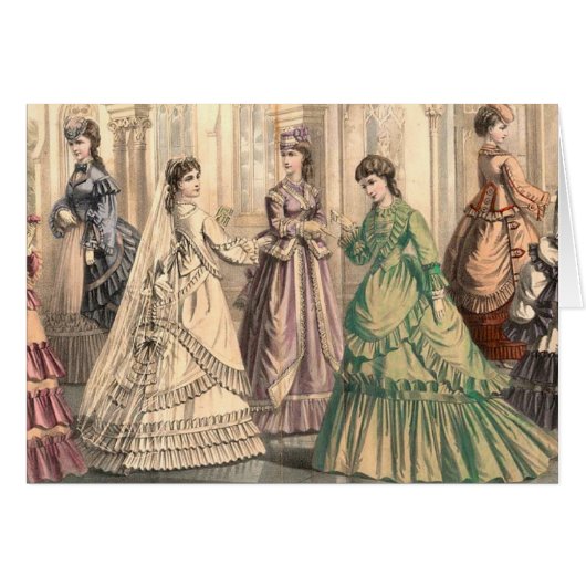 Viktorianische Braut und Begleiter (Vorderseite (Horizontal))