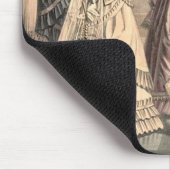 Viktorianische Braut und Begleiter Mousepad (Ecke)