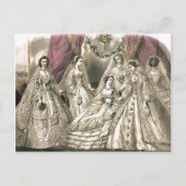 Viktorianische Briden Postkarte (Vorderseite)