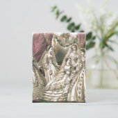 Viktorianische Briden Postkarte (Stehend Vorderseite)