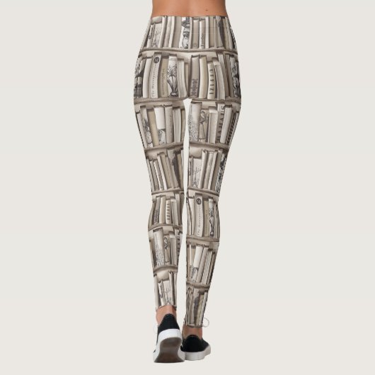 viktorianische Bücher Leggings (Rückseite)