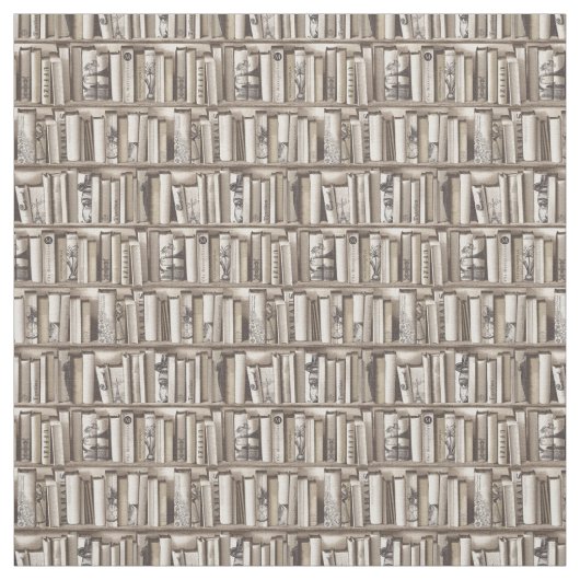 viktorianische Bücher Stoff (Muster)