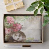 Viktorianische Cabbage-Rose Blümchen Seidenpapier (Geschenk)