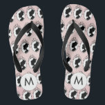 Viktorianische Cameo Style Pink Flip Flops Badesandalen<br><div class="desc">Dieses niedliche Flip-Flops-Paar in einem hellrosa Hintergrund und einem Viktorianischen Cameo-Silhouette-Muster ist eine ideale Ergänzung zu jeder Geschenktasche oder als lustige Gastgeschenke. Es ist auch ein toller Kauf für sich. Brautparty, Junggeselinnen-Abschied oder ein 16 . Geburtstag, diese Flip Flops helfen, einen Anlass modischer zu machen. Sie können Ihr Paar auch...</div>