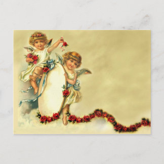 Viktorianische Cherubs Postkarte