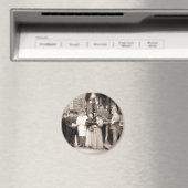 VIKTORIANISCHE CHRISTMAS CAROL SINGERS MAGNET (In Situ (Geschirrspüler))