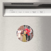 VIKTORIANISCHE CHRISTMAS CAROL SINGERS MAGNET (In Situ (Geschirrspüler))