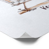 Viktorianische Conchhäuser | Key West, Florida Poster (Ecke)