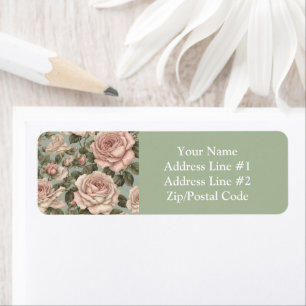 Viktorianische Country Garden Rose drucken