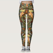 Viktorianische Damasterde Leggings (Vorderseite)