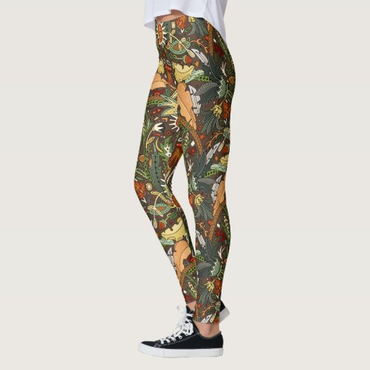 Viktorianische Damasterde Leggings (Links)
