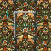 Viktorianische Damasterde Stoff (Kachel)
