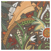 Viktorianische Damasterde Stoff (Nahaufnahme)