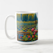 Viktorianische Dame am Wasser Kaffeetasse (Links)